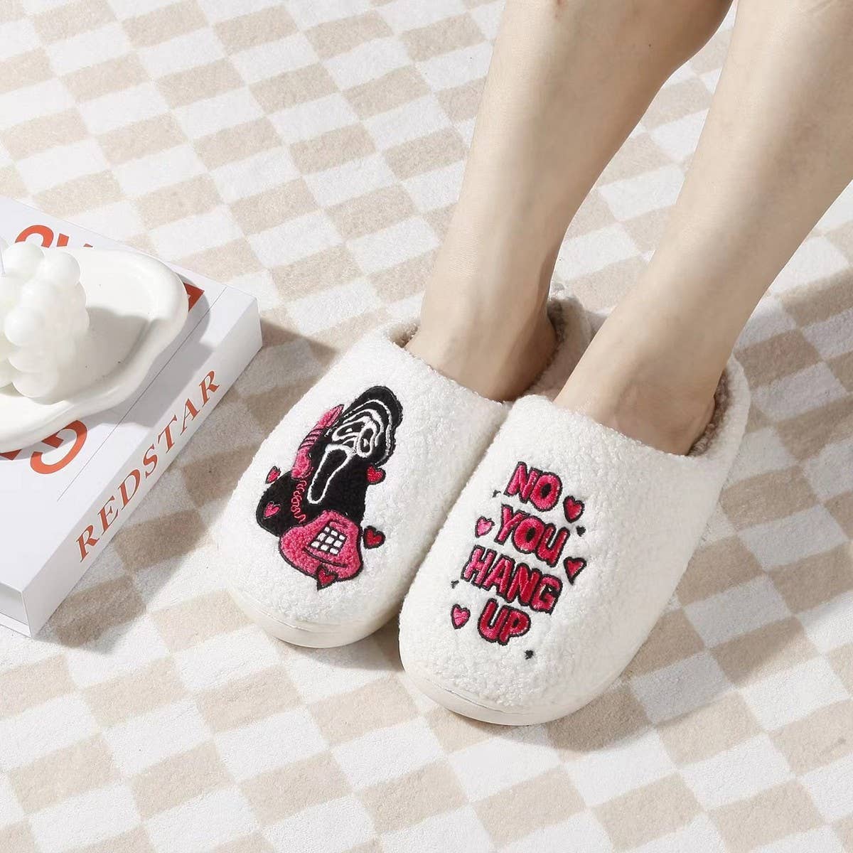 NEW HALLOWEEN WARM ANTI-SLIP COTTON SLIPPERS_CWSHS0755